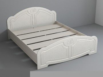 Кровать 1,6 Кэт-2 Классика (2 спинки), цена 17300 руб. - фото товара, ракурс 2
