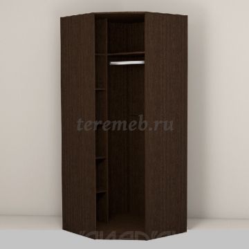 Шкаф угловой Кэт-4 (венге/кайман коричневый), цена 14500 руб. - фото товара, ракурс 2
