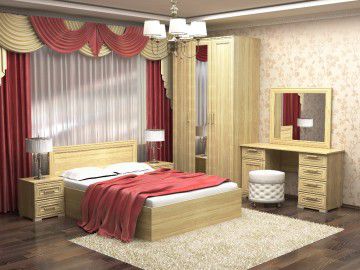Кровать 1,6 К-16 Дуб сонома, цена 13700 руб. - фото товара, ракурс 2