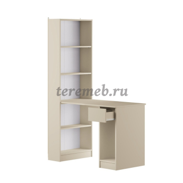 Шкаф комбинированный Лайт 10.01 (сатин), цена 7250 руб. - фото товара, ракурс 2
