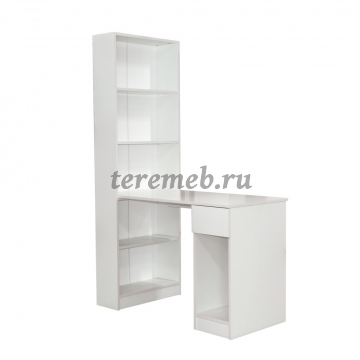 Шкаф комбинированный Лайт 10.01 (белый), цена 7450 руб. - фото товара, ракурс 2