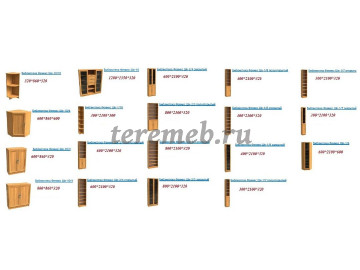 Библиотека Феникс ШК-2/3 открытый, цена 6050 руб. - фото товара, ракурс 2