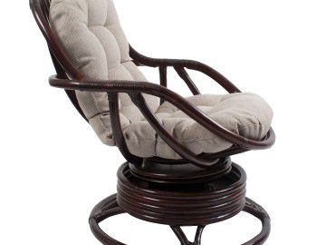 Кресло-качалка Ulfasa с подушкой, Артикул 6650085, Размеры (ДхГхВ): 670 х 900 х 900 мм