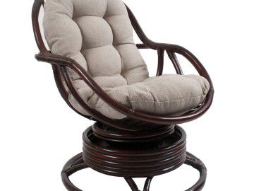 Кресло-качалка Ulfasa с подушкой, цена 15000 руб. - фото товара, ракурс 2