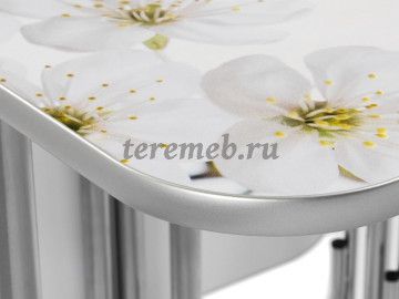 Стол-тумба Цветы вишни AS-27, цена 6550 руб. - фото товара, ракурс 2