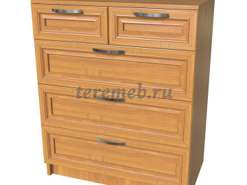 Комод КМ-6 Феникс, Артикул 1560082, Размеры (ДхГхВ): 700 х 420 х 845 мм