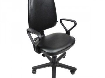Кресло офисное Престиж Самба кожзам - фото товара, ракурс 1