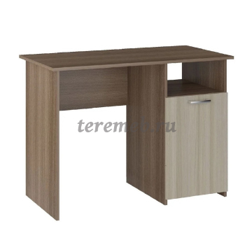 Стол компьютерный Интел-4 (ясень шимо тёмный/ясень шимо светлый) - фото товара, ракурс 1