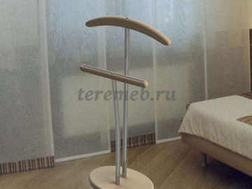 Вешалка костюмная напольная из МДФ Брисбен, Артикул 1009284, Размеры (ДхГхВ): 500 х 280 х 1050 мм
