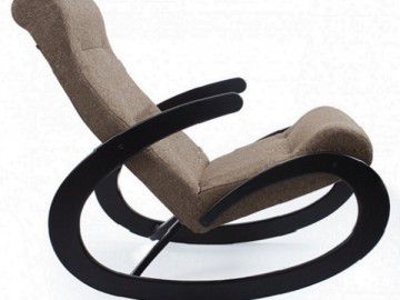 Кресло-качалка Dondolo Модель 1, Материалы: Березовая фанера; ПУР лак; ППУ; Ткань