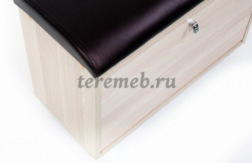 Обувница МС-1 (ясень шимо светлый/темно-коричневый №221) - фото товара, ракурс 4