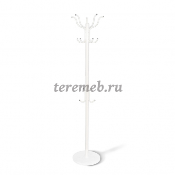 Вешалка для одежды SHT-CR400 (белый/серый) - фото товара, ракурс 1