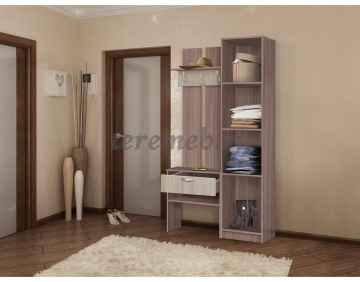 Прихожая Иннэс-3 (венге/дуб белфорт), цена 9300 руб. - фото товара, ракурс 2