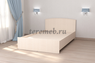 Кровать 1,2 Кэт-7 арт.032 с низким щитом (дуб белфорт), цена 6500 руб. - фото товара, ракурс 2