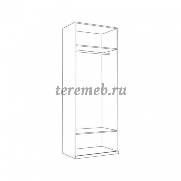 Шкаф для одежды Валенсия 13.329, цена 22950 руб. - фото товара, ракурс 2