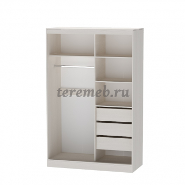 Шкаф-купе 011 Диал (бодега светлый), цена 19500 руб. - фото товара, ракурс 2