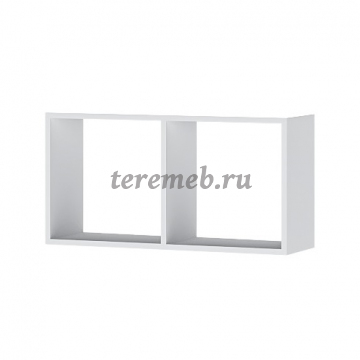 Детская Бриз МДФ (полосы, белый/ирис) вариант 9, цена 42250 руб. - фото товара, ракурс 2