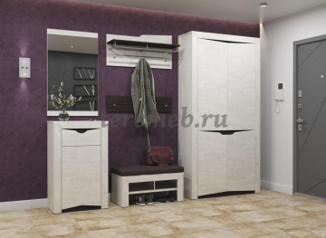 Тумба Лючия 33.20, Артикул ПТ-973, Размеры (ДхГхВ): 610 х 380 х 990 мм