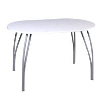 Стол обеденный на металлической опоре 1200х700