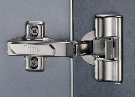 Доводчик Glissando TL2 + 2 петли EasyFix