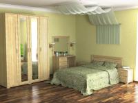 Спальня Феникс Дуб сонома вариант 2