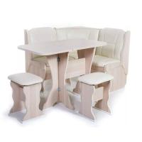 Кухонный уголок НАРЦИСС (ясень шимо светлый/борнео крем)