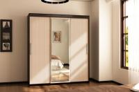 Шкаф-купе 012 Диал (венге/дуб белфорт)