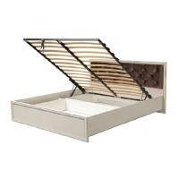 Кровать с подъёмным механизмом 1,4 Габриэлла 06.121-01 (вудлайн кремовый/сандал белый)
