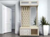 Прихожая АНЖЕЛИКА (бодега светлый/ясень шимо светлый)