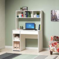 Стол компьютерный Комфорт 12.77 (белый шагрень)