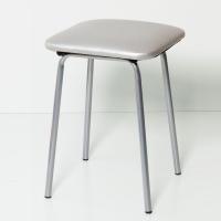 Табурет ПРАКТИК (металлик/серебро №116)