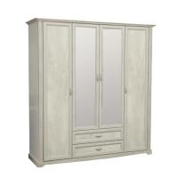 Шкаф 4-х дверный Сохо 32.01