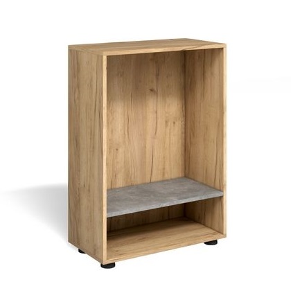 Тумба для обуви МИНИ-ЛАЙТ МЛ-4 (дуб крафт золотой/ателье светлое)