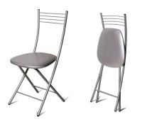 Стул ХЛОЯ СКЛАДНОЙ (серебро №116)