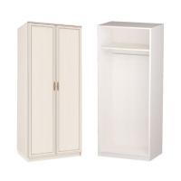 Шкаф 2-х дверный Габриэлла 06.14 (вудлайн кремовый/сандал белый)