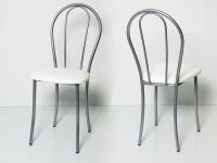 Стул ВЕНСКИЙ (металлик/борнео милк)