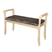 Скамья для прихожей с подлокотниками Мягкая