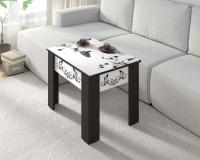 Стол журнальный ЧАЙНЫЙ А2 (бабочки)