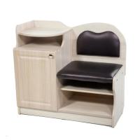 Банкетка №1 (ясень шимо светлый/тёмно-коричневый №221)