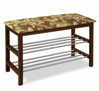 Полка для обуви с банкеткой SR-0628 ТР (венге / катерина)