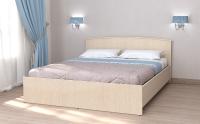Кровать 1,6 Кэт-7 арт.032 низкий щиток (дуб белфорт)