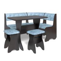 Кухонный уголок ТЮЛЬПАН (венге/ткань лагуна)