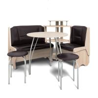 Кухонный уголок ЛОТОС (ясень шимо светлый/борнео умбер)