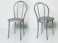 Стул ВЕНСКИЙ (металлик/серебро №116)