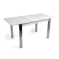 Стол обеденный раздвижной МИЛАН-3 (хром/бодега светлый)