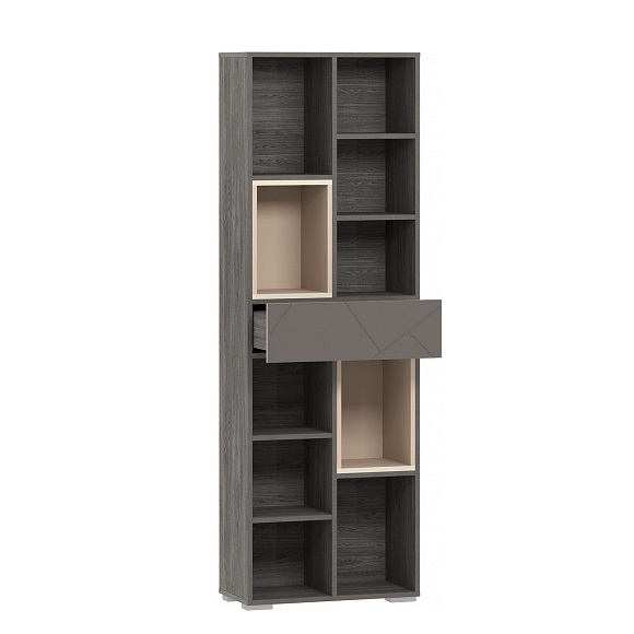 Стеллаж Саммит НМ 011.94 Х (анкор тёмный/капучино/графит)