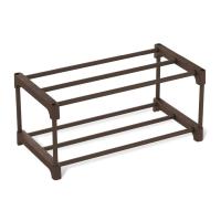 Полка для обуви SHT-SR3-P (коричневый)