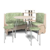 Кухонный уголок ЛОТОС (ясень шимо светлый/ткань мохито)