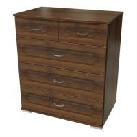 Комод КМ-6 МДФ (орех)