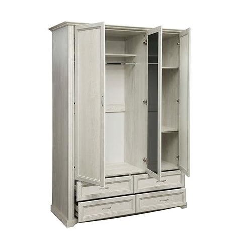 Шкаф 3-х дверный Сохо 32.02